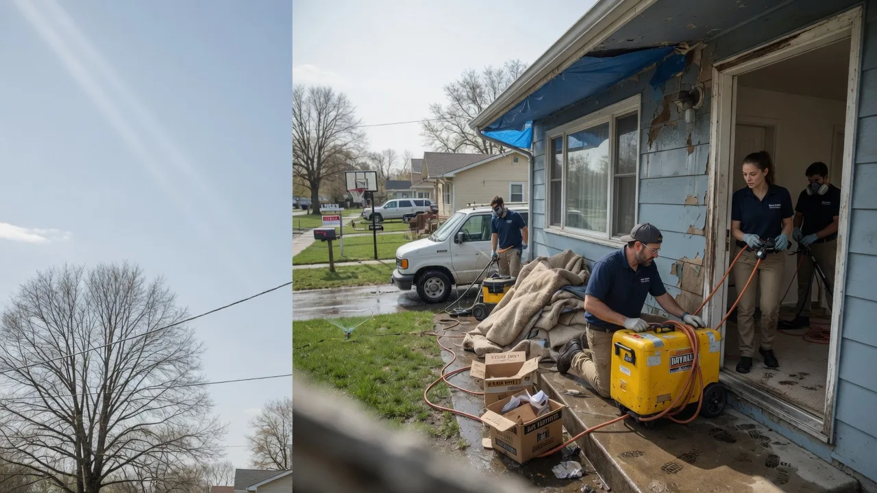 Basement Flood Cleanup in Alliance, OH near me